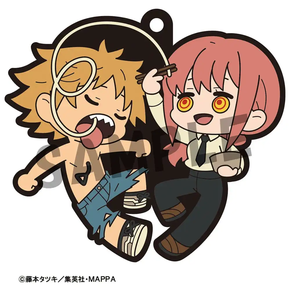 Chainsaw Man Rubber Mascot Buddycolle Rubber Charms 6 cm - 1 Unidade